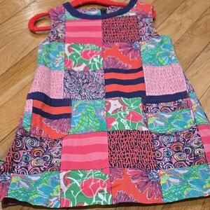 Colorful Patchwork Dress/ 2 How About Them Apples Patchwork